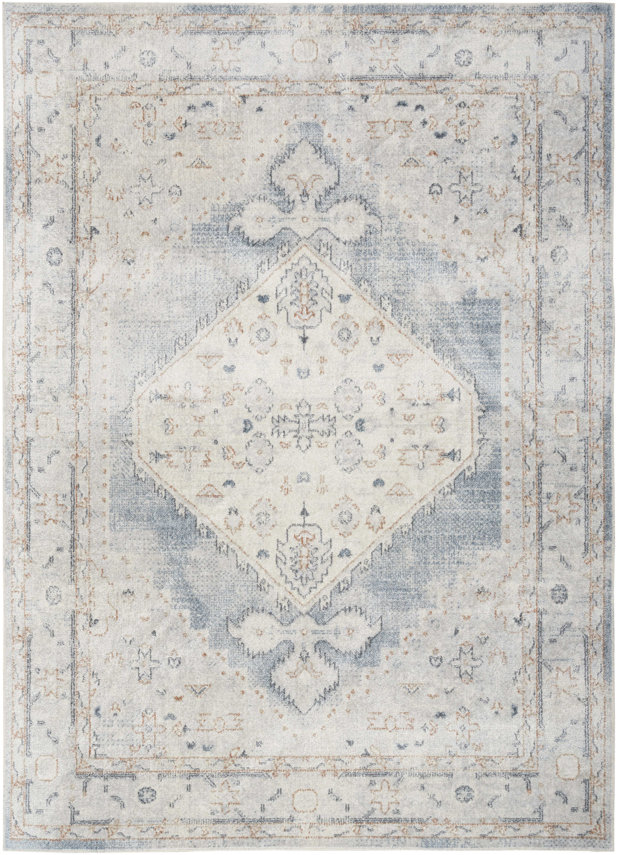 48.00" x 72.00" x .25" Astra Machine Washable Turkey N1702