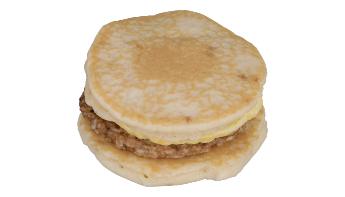 Jimmy Dean® Sausage & Egg Pancake Sandwich with Maple Syrup_image_2