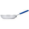 8-inch Wear-Ever® aluminum fry pan with natural finish and Cool Handle® rubber grip sleeve