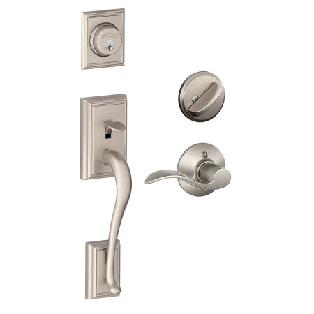 F Series Addison Gripset with Accent Lever Entrance Set