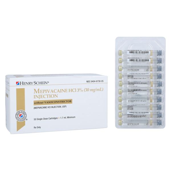 Mepivacaine 3% Plain 1.7mL INJ