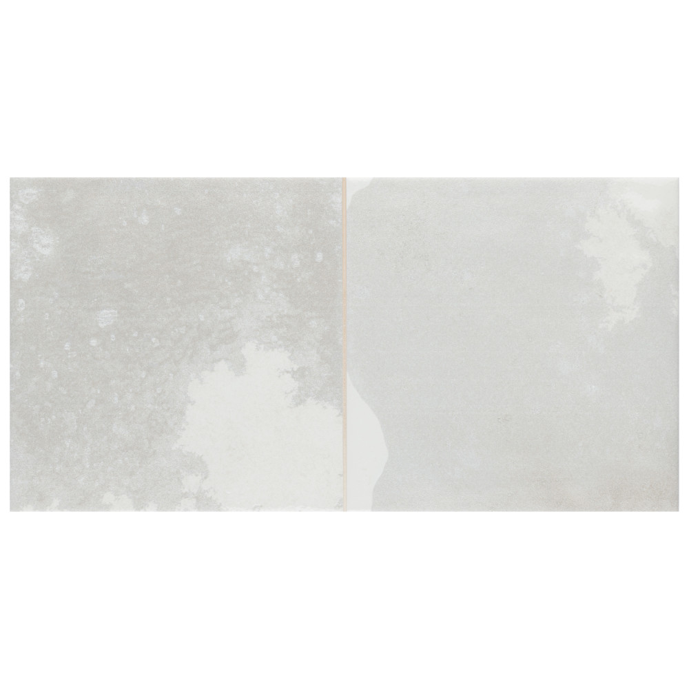 Sample – Kings Luxe Tradition Square Silver Ceramic Wall Tile