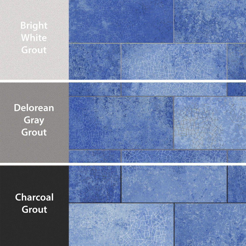 Myst Blue Lava 4 in. x 8 in. Ceramic Wall Tile