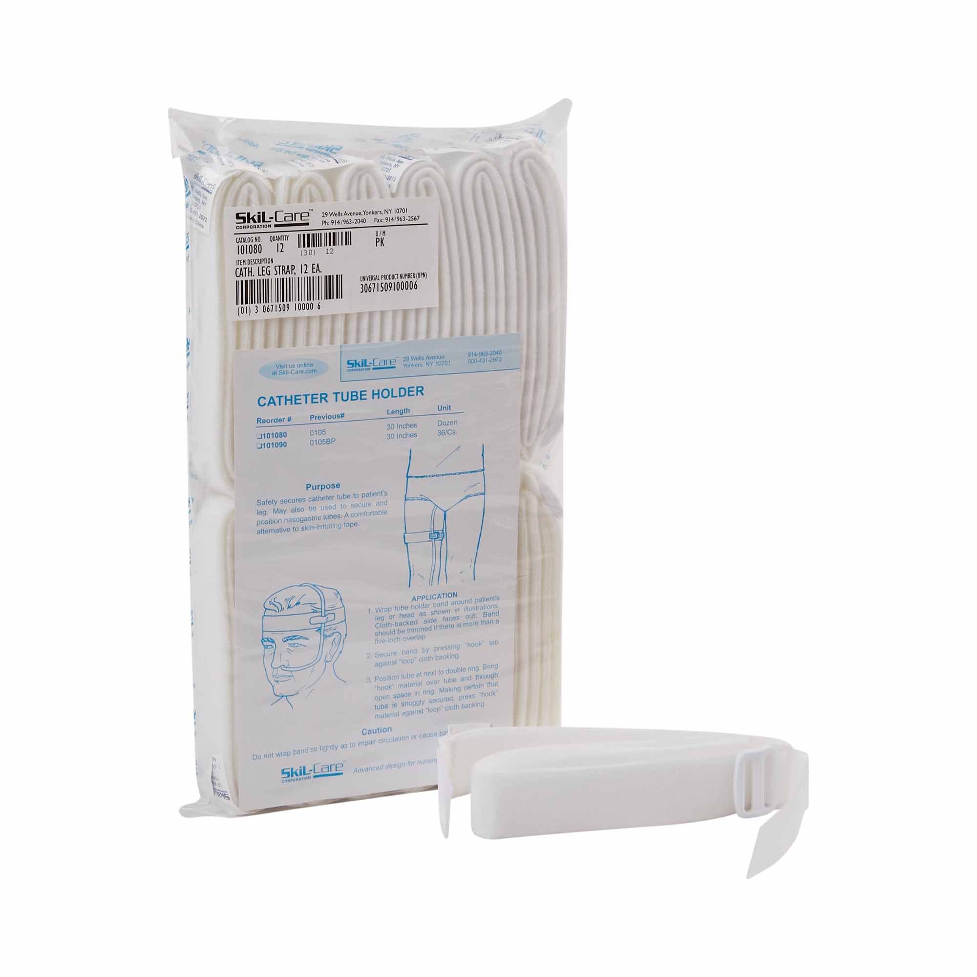 SkiL-Care Catheter Leg Straps, 30 Inch