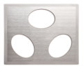 Miramar® Stainless Steel Double Well Templates