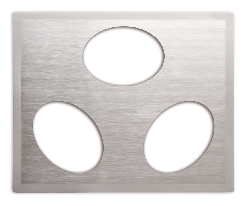 Miramar® Stainless Steel Double Well Templates