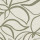 Olive-green, hand-drawn leaf outlines curve and overlap across a coarse, off-white, linen-textured background, forming a repeating, minimalist botanical pattern.