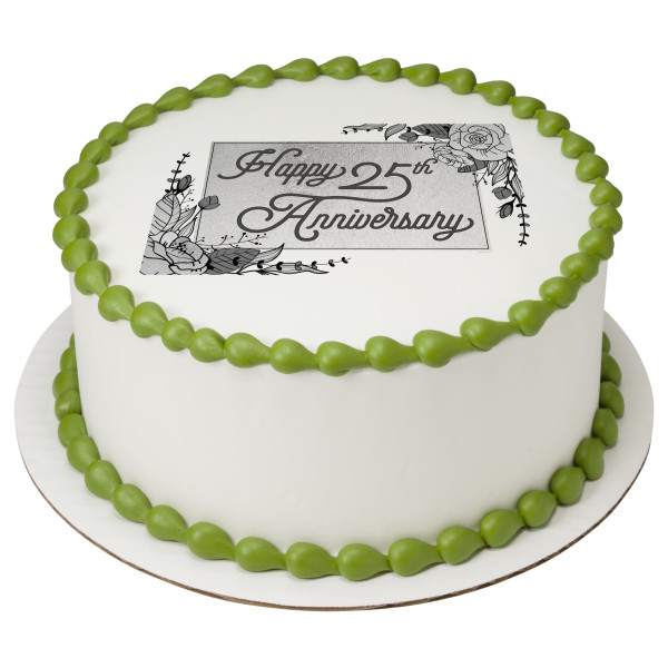25th Anniversary PhotoCake® Edible Image®