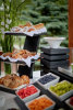 Cubic Accessories - Tiered Wood Stand For Three 2/3 Size Pans  (Order Separately)
