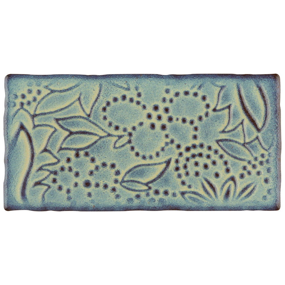 Antic Feelings Agua Marina 3 in. x 6 in. Ceramic Wall Tile