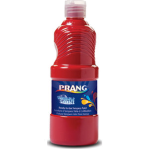 Washable Tempera Paint, Red, 16 oz