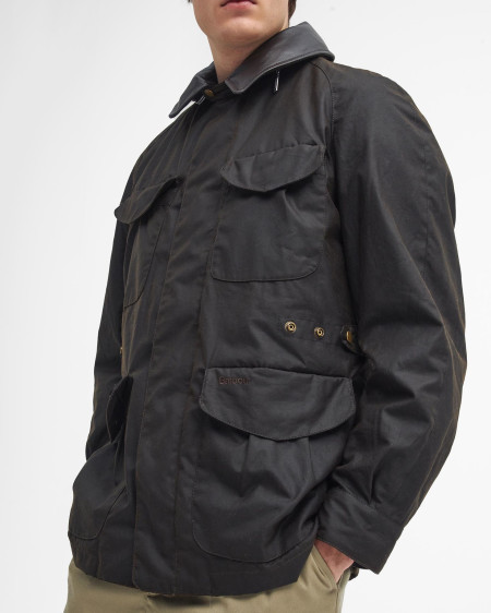 Barbour x TO KI TO Horse Riding Waxed Jacket