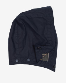 Re-Engineered Hood Navy-Dress