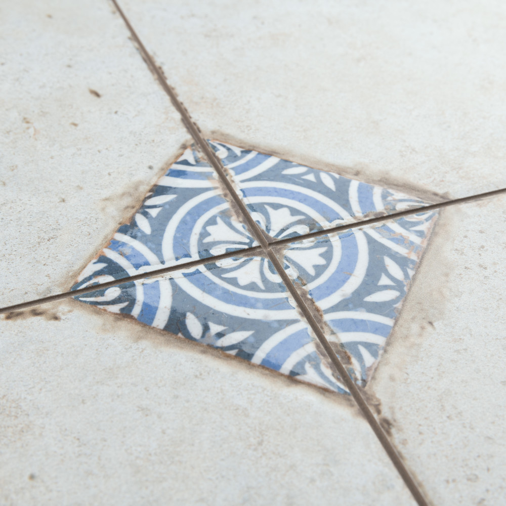Sample – Kings Field Blue Porcelain Floor and Wall Tile