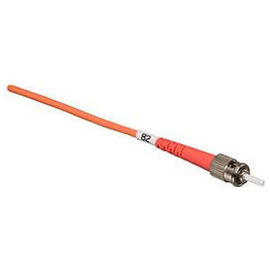 Fiber Optic Patch Cord, Multimode OM1 Simplex ST to ST, 4 M