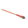 Fiber Optic Patch Cord, Multimode OM1 Simplex ST to ST, 4 M