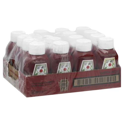 HEINZ Ketchup, 14 oz. FOREVER FULL Inverted Bottles (Pack of 16)