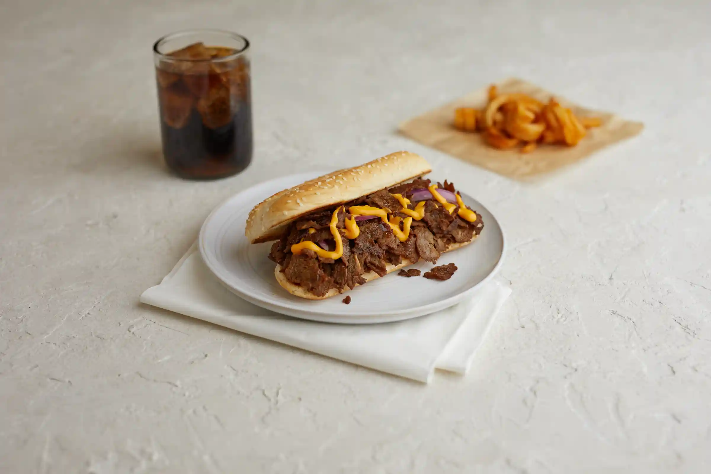 Steak-EZE® Redi Steak® Fully Cooked Philly Style Beef Sliced Steak_image_01