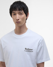T-shirt oversize con stampa Outdoors 