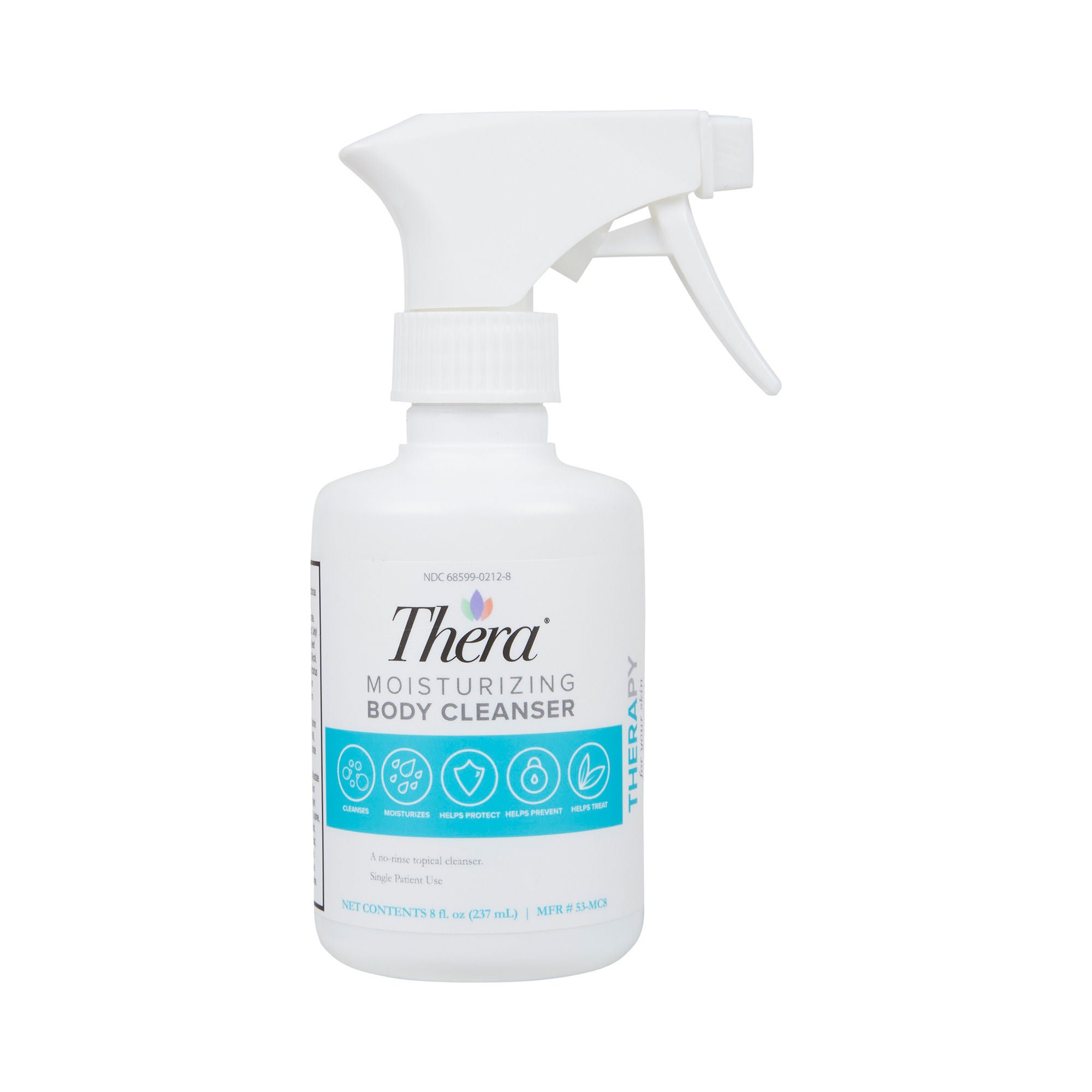 McKesson Thera® Moisturizing Body Cleanser, 8-ounce Pump Bottle