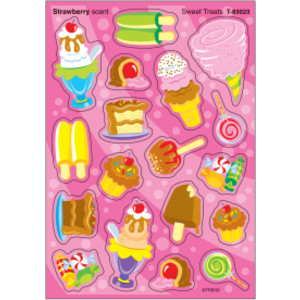 Sweet Treats/Strawberry Stinky Stickers&reg;, Mixed Shapes