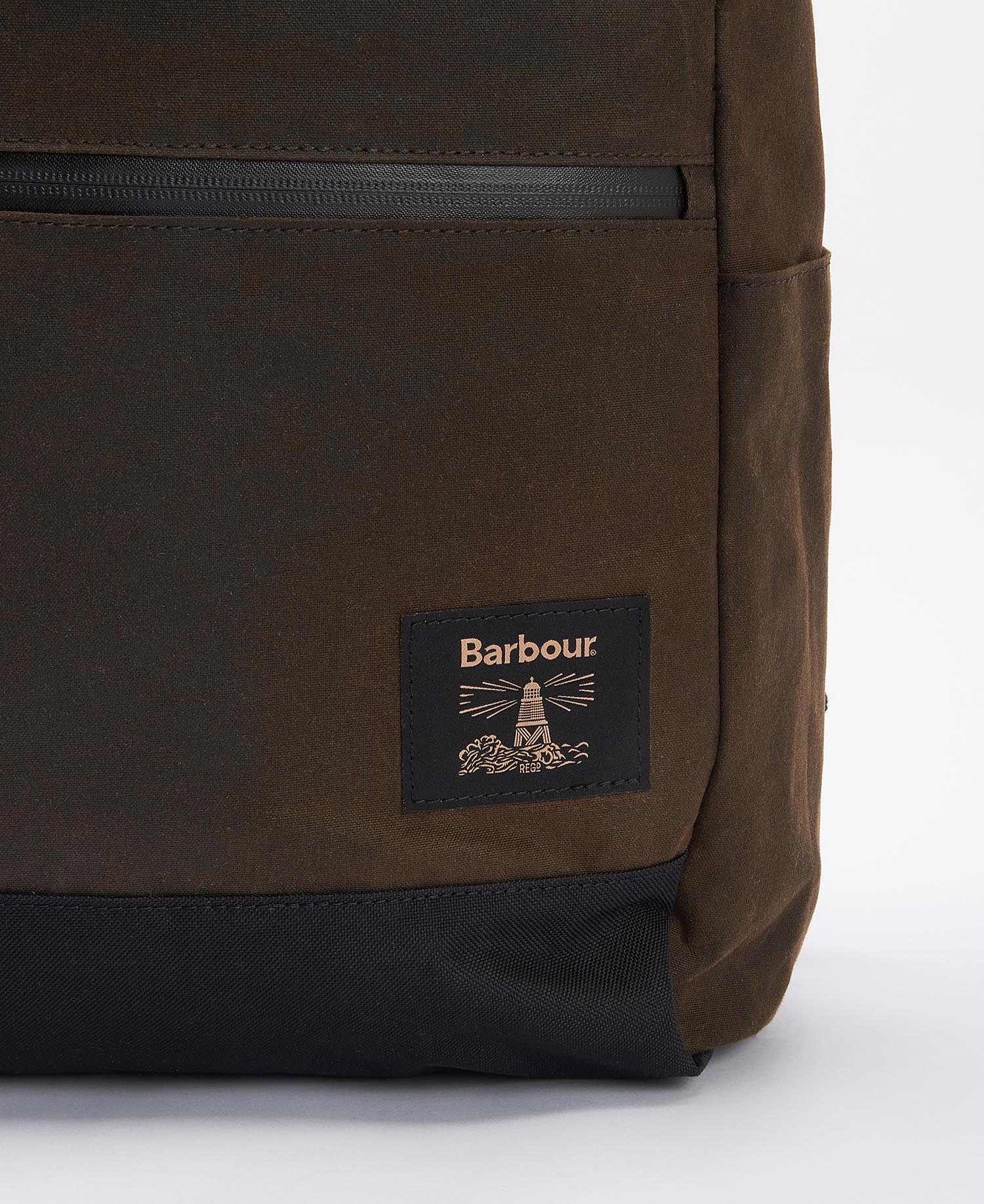 Field Roll-Top Waxed Backpack image number 2