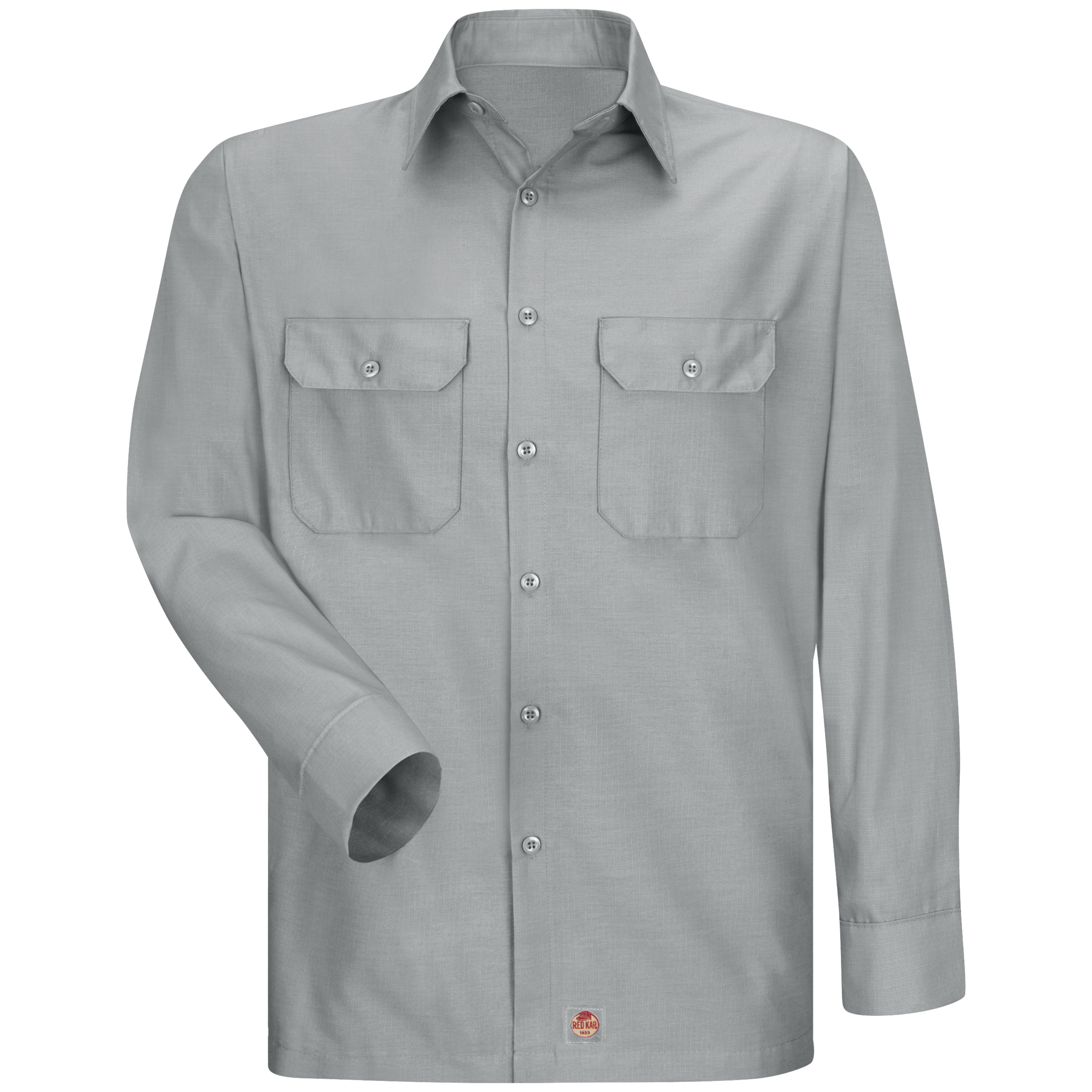 Red Kap Men's Long Sleeve Solid Rip Stop Shirt - Bild 8 von 19