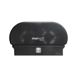 MORM1005, Morcon, Morsoft Small Core, Standard Bath Tissue Dispenser, Translucent Smoke