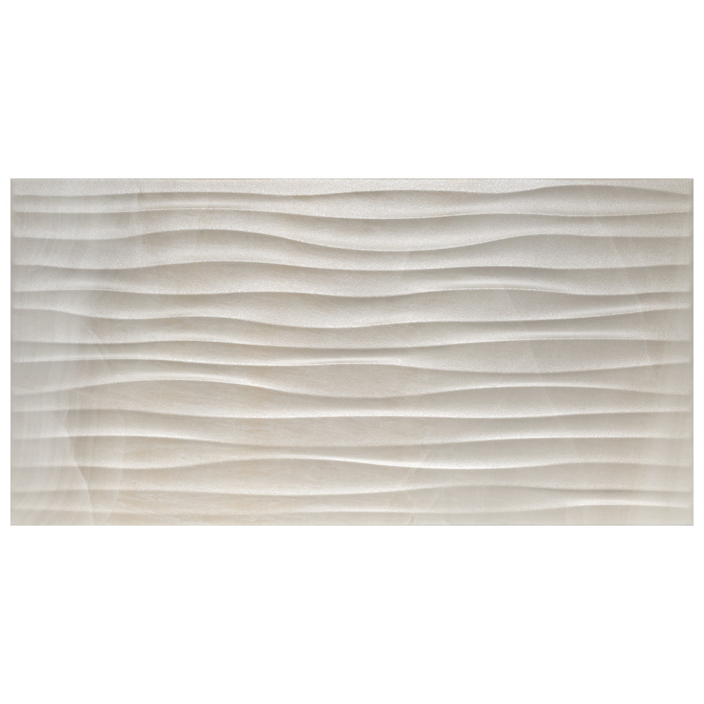 Dubai Deco Pearl 12-1/2 in. x 24-1/2 in. Porcelain Wall Tile