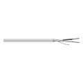 E2203S.30.86, Electronic Cable, Plenum, Aluminum/Polyester Foil Shield, PVC Insulation, 18 AWG 3 Conductor, 1000 ft. Box