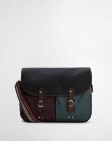 Paul Smith loves Barbour Wax Tarras Bag Night Sky