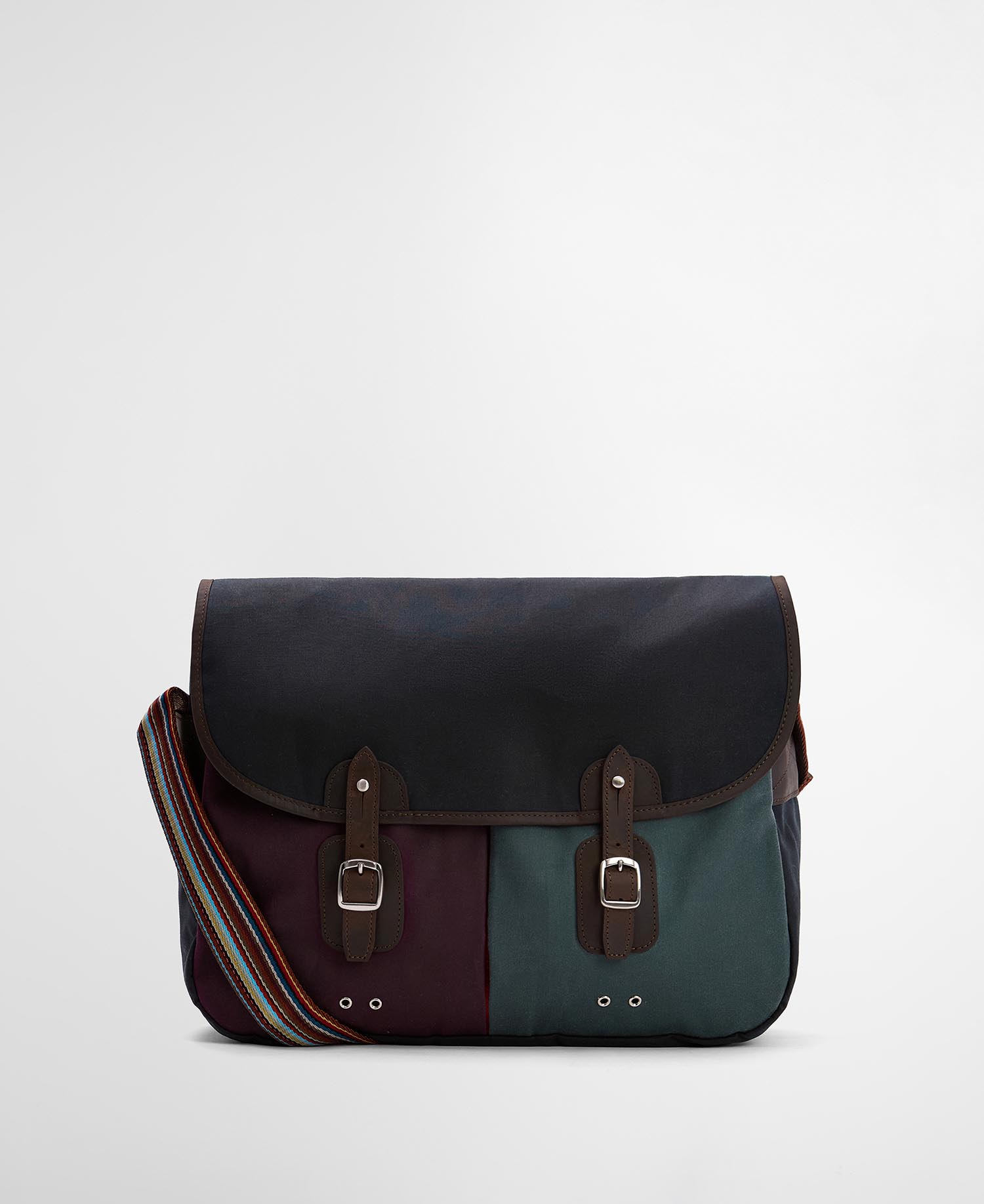 Paul Smith loves Barbour Wax Tarras Bag image number 0
