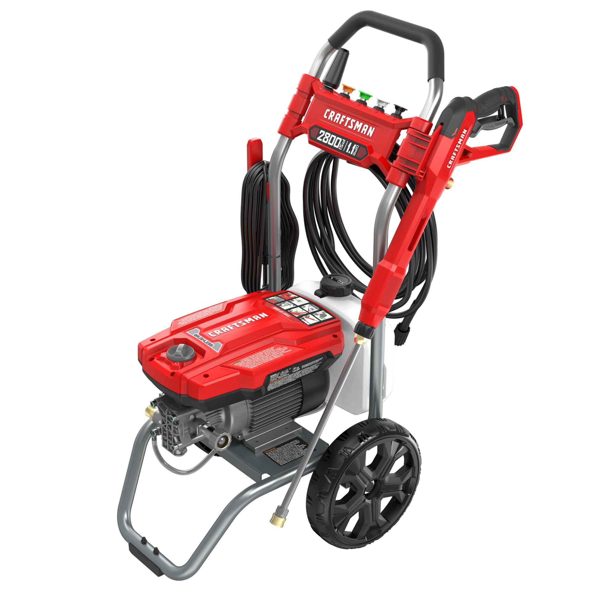 CRAFTSMAN 2800 PSI Cold Water Pressure Washer on white background
