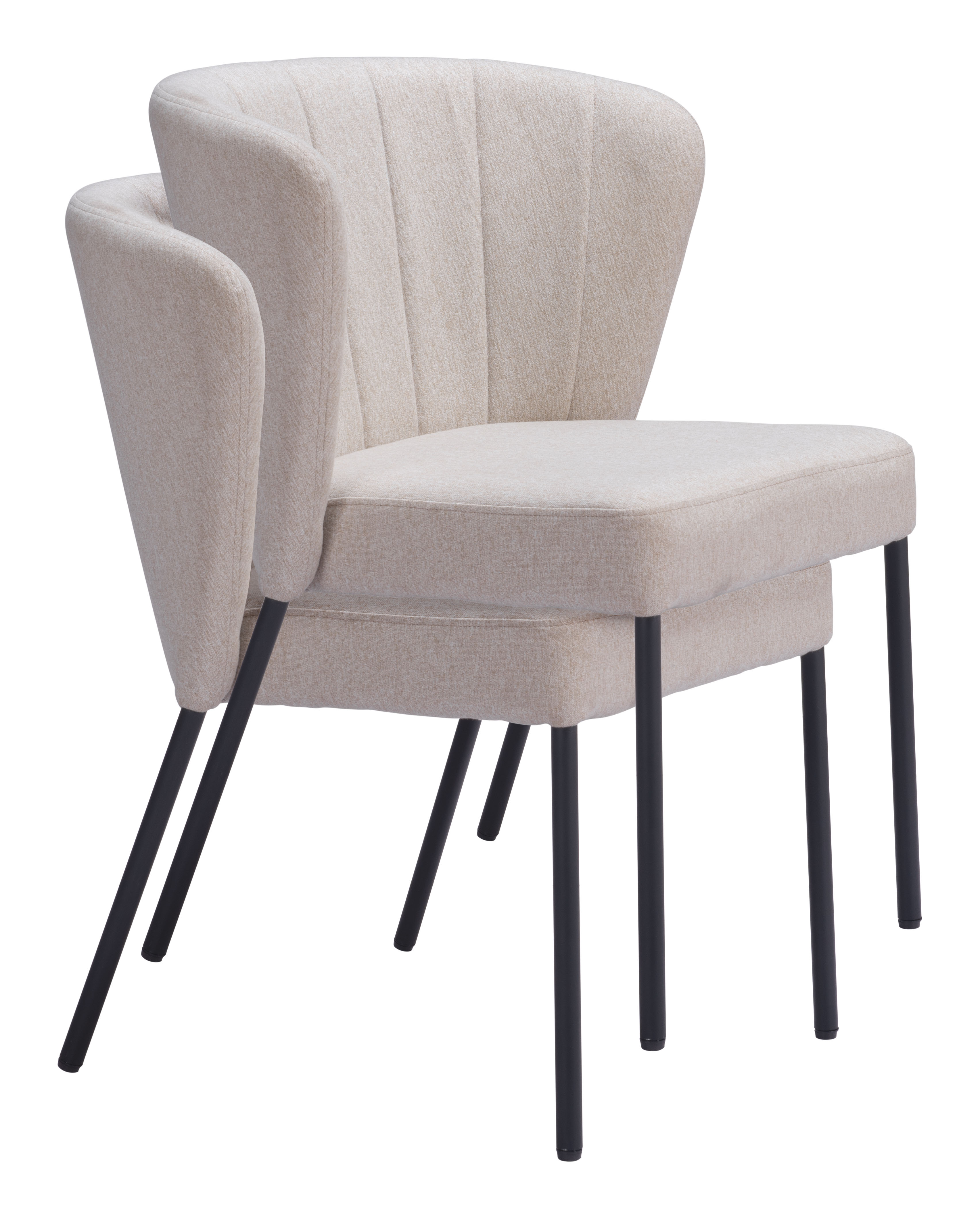Aimee Dining Chair (Set of 2) Beige product image