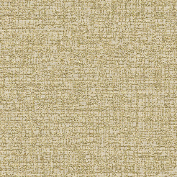 A beige woven fabric displaying a subtle crosshatched texture of interlaced threads, forming a slightly irregular grid across the flat surface, resembling upholstery or wallpaper.