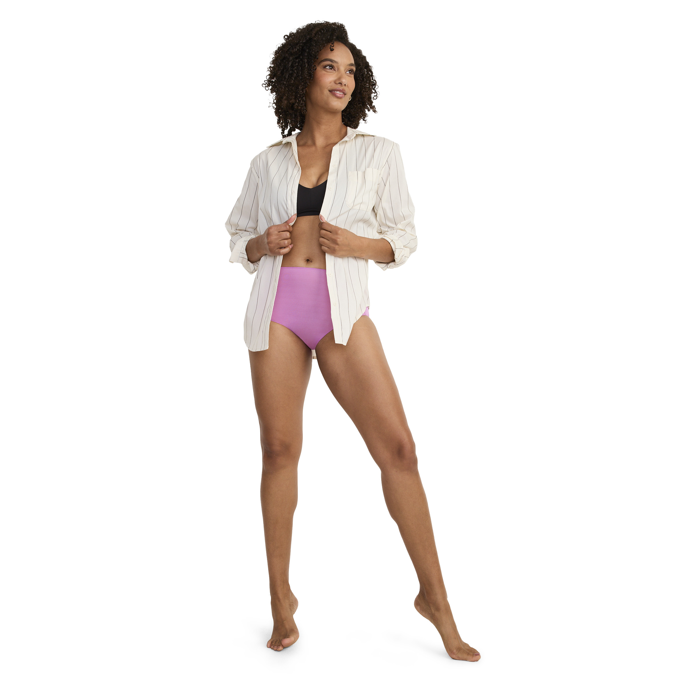 Jockey Women's No Panty Line Promise Tactel Hip Brief - Picture 37 of 62