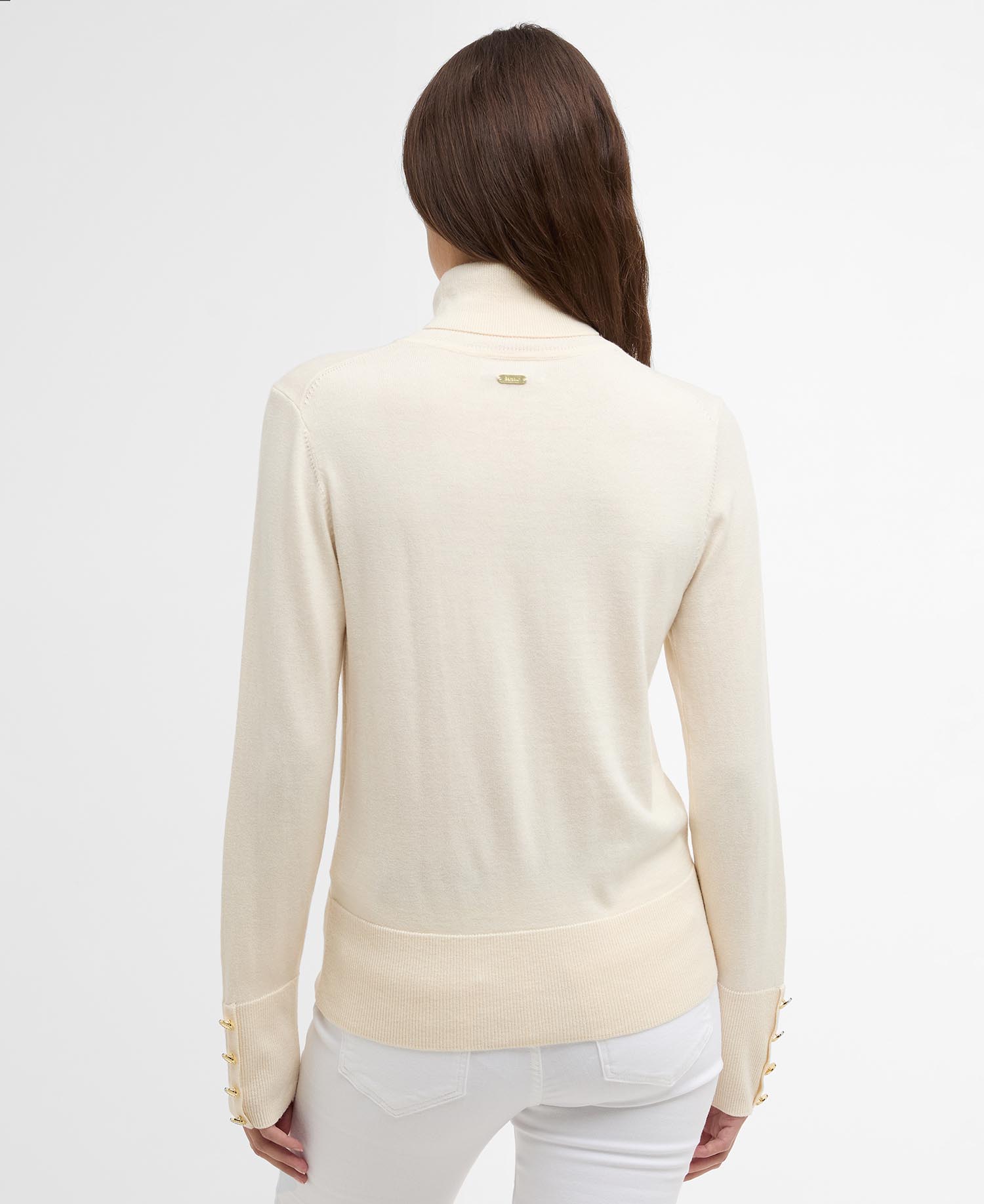 Maglione Corbridge a collo alto con risvolto image number 2