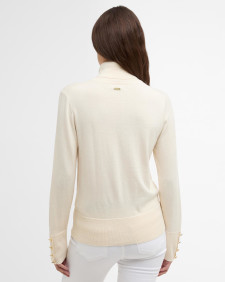 Maglione Corbridge a collo alto con risvolto Birch