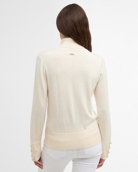 Maglione Corbridge a collo alto con risvolto