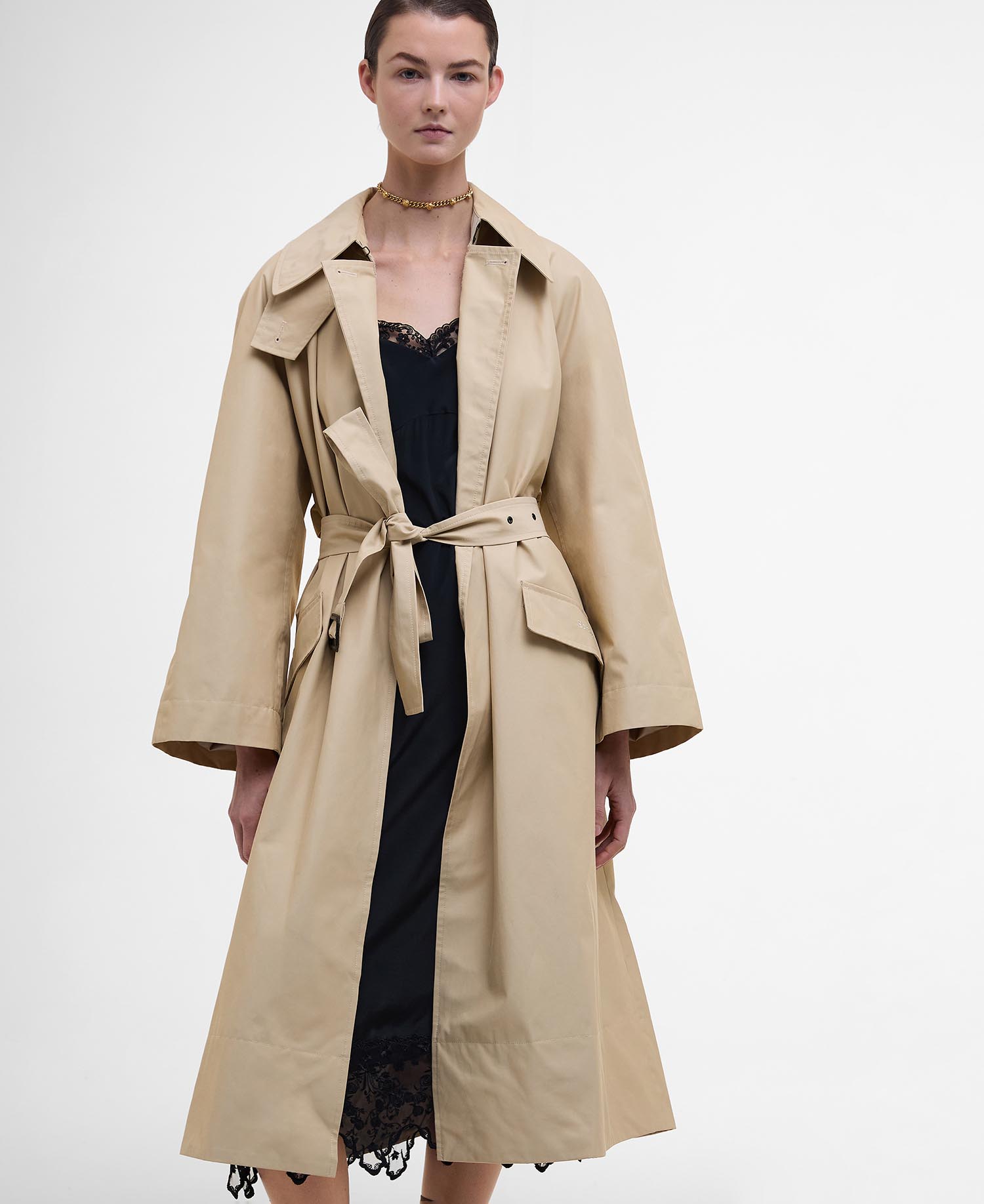 Trench impermeabile Harley Barbour The Edit by Alexa image number 3
