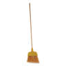 Boardwalk, 13in, Angler Broom, 53" Handle, Plastic Bristles, Yellow