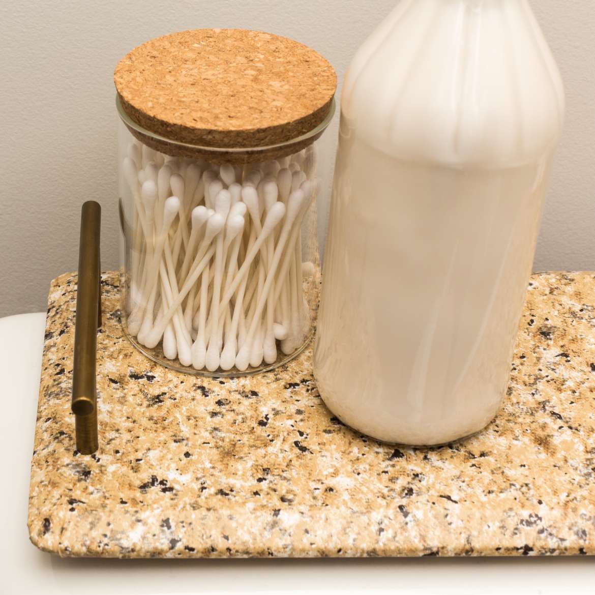 Peel & Stick Laminate Shelf Liner Granite Duck Brand