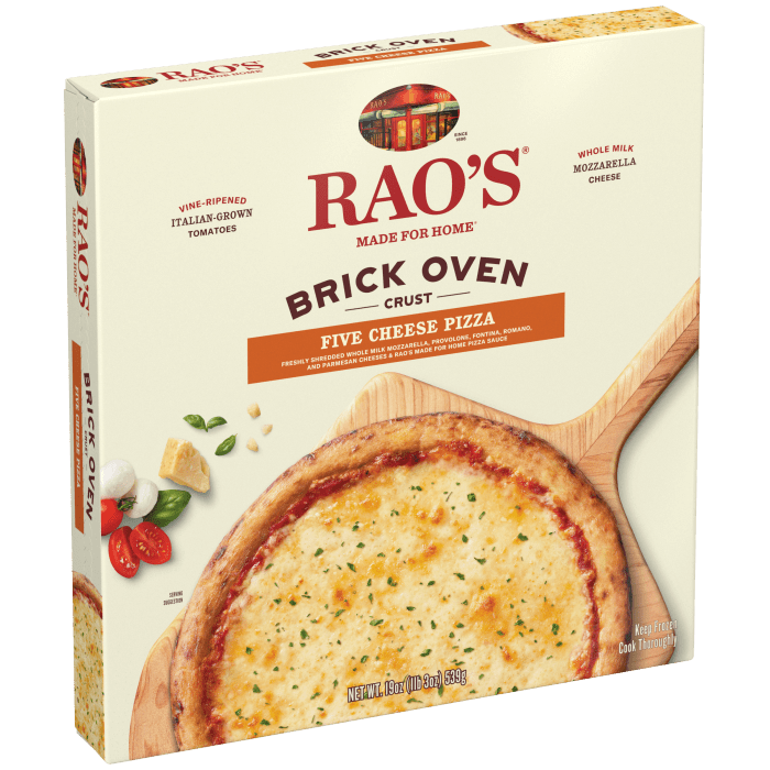 Five Cheese Frozen Pizza, 19 oz - Left angle Image