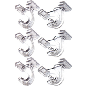 Ceiling Hooks, Pack of 6