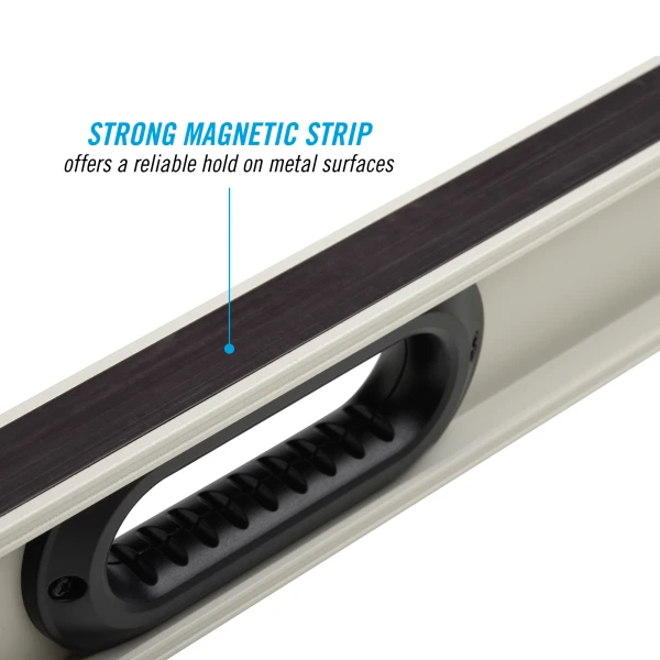 5100-0024M 24-inch Professional-Grade Magnetic Aluminum I-Beam Level