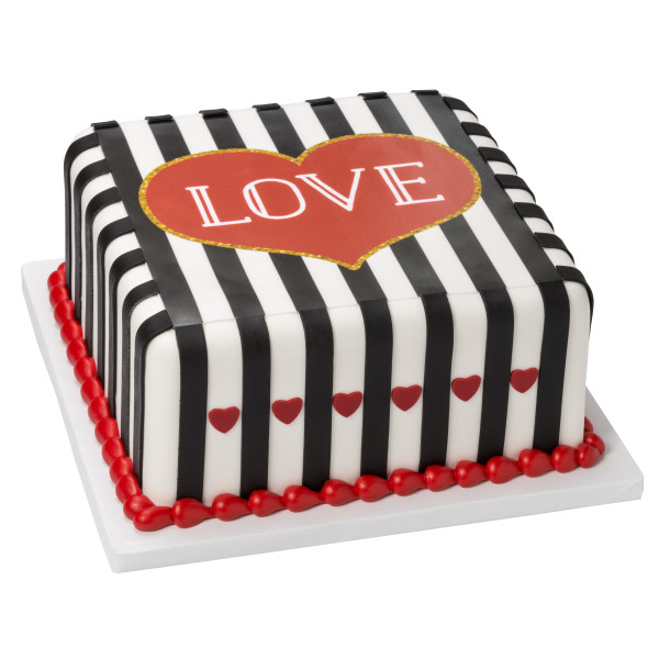 Black Strips Fondant DecoShapes®