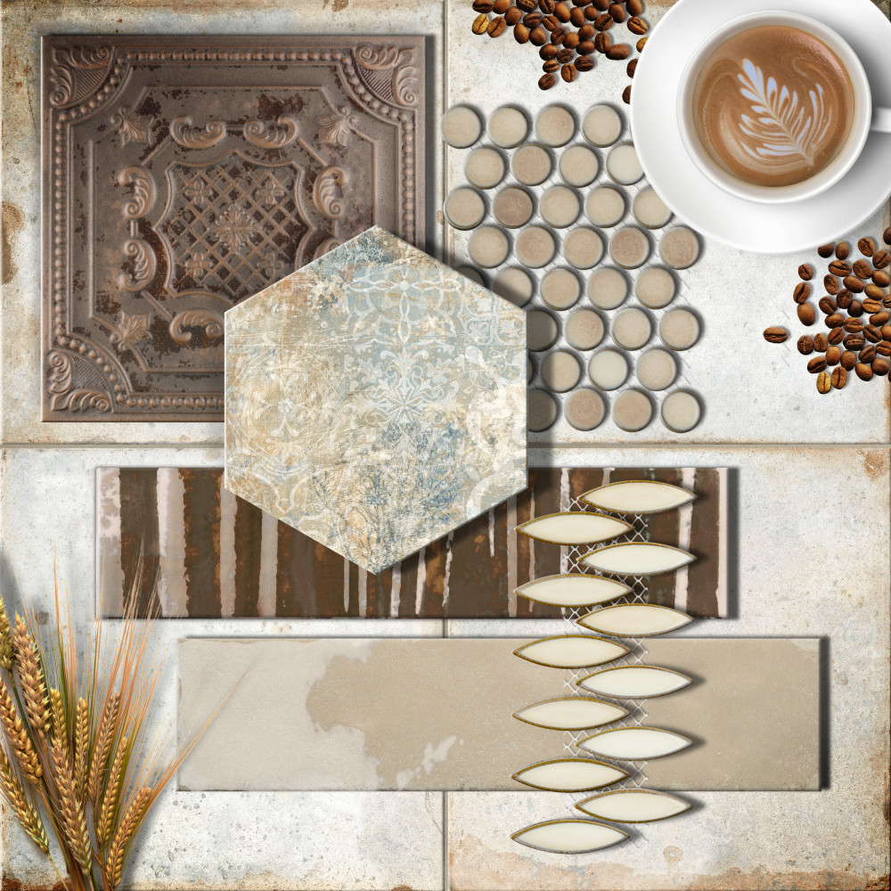 Joliet Prisma Dark Amber 3 in. x 12 in. Ceramic Wall Tile