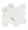 Luxury Calacatta 3×3 Hexagon Mosaic rectified