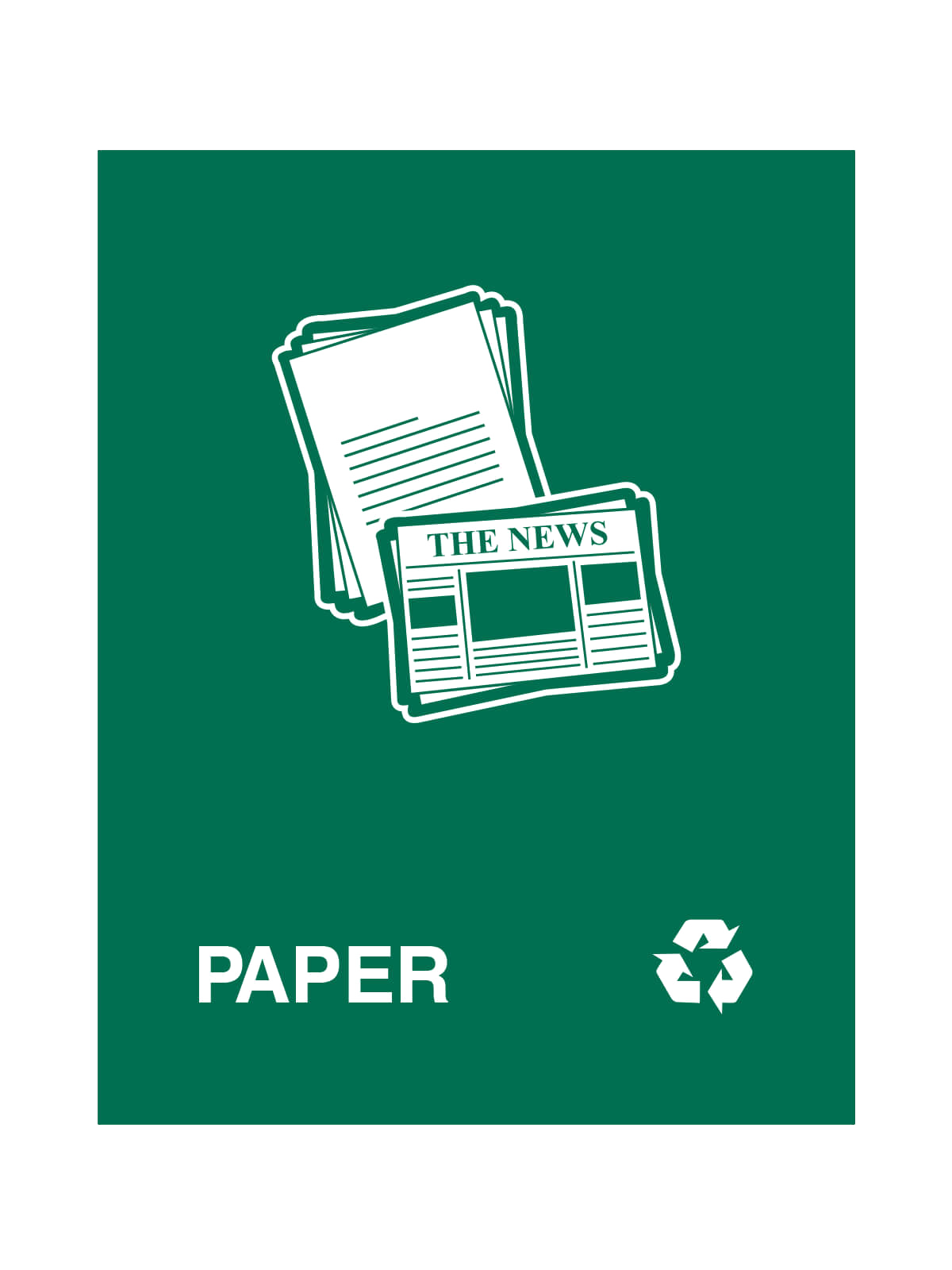 ASPYRE – Sign – Paper – Green