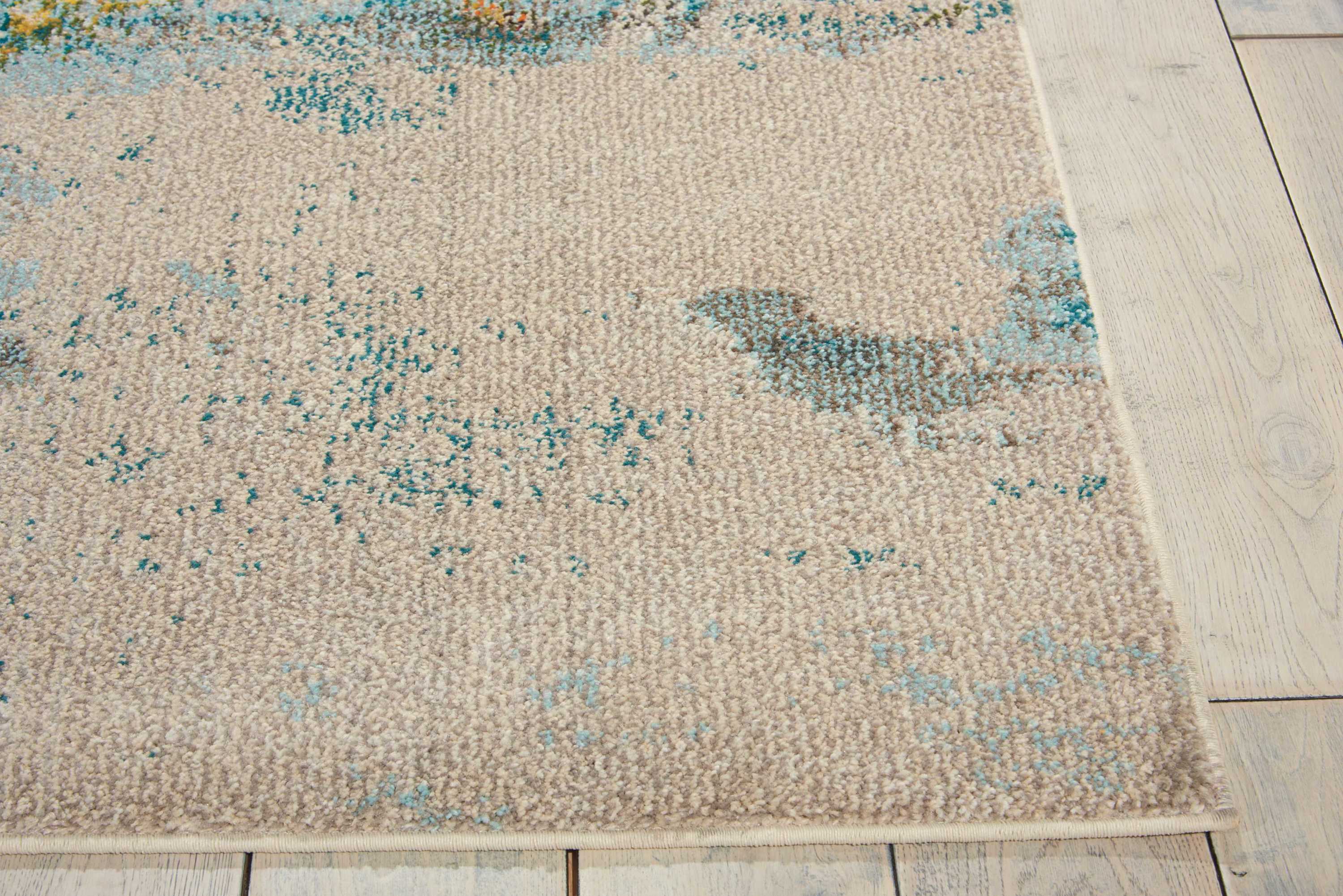 Nourison Celestial 2'2" x 7'6" Sealife Modern Indoor Rug
